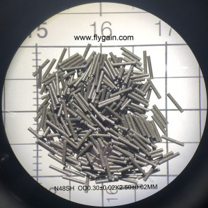 Manufacturer customized Precision neodymium round micro magnet